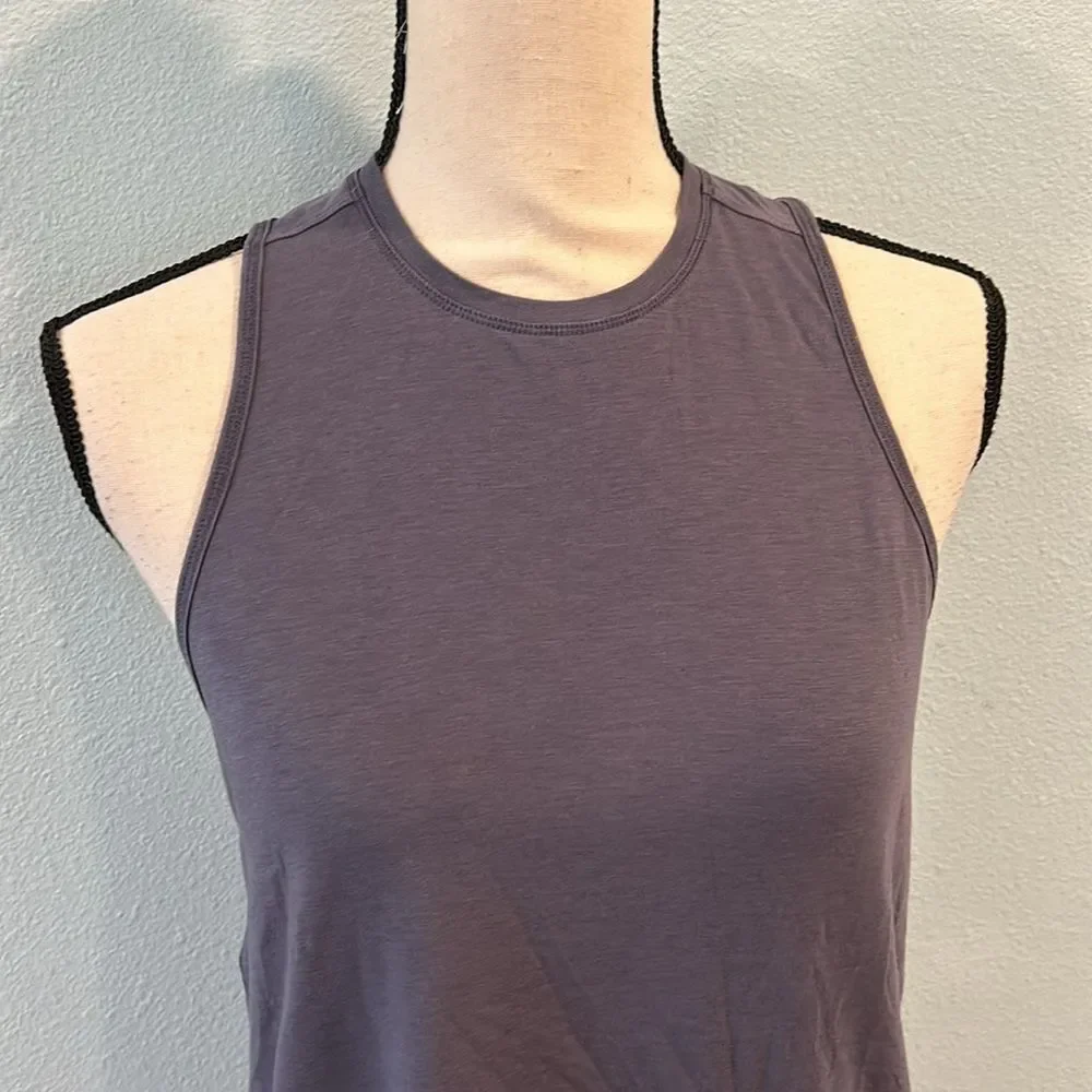 Lululemon Bend And Twist Tank Dark Purple Size 10